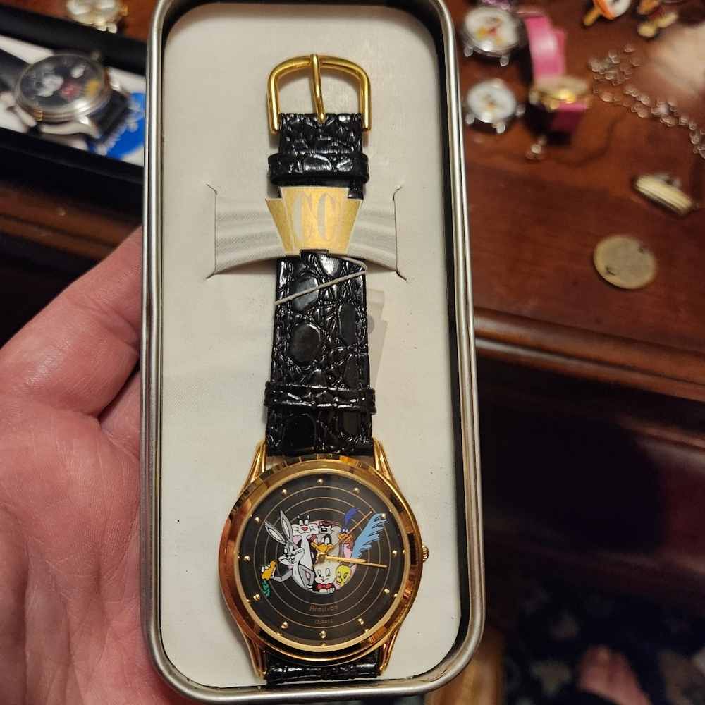 Armitron Black and Gold Smartwatch with Elegant Design